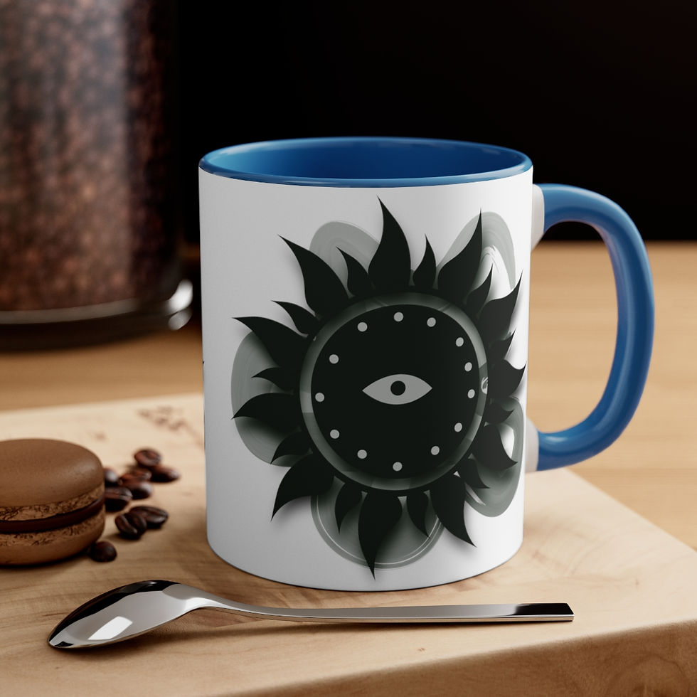 Thumbnail: Metaphysical gifts Coffee Mug Black Evil Eye Spiritual Protection Gifts