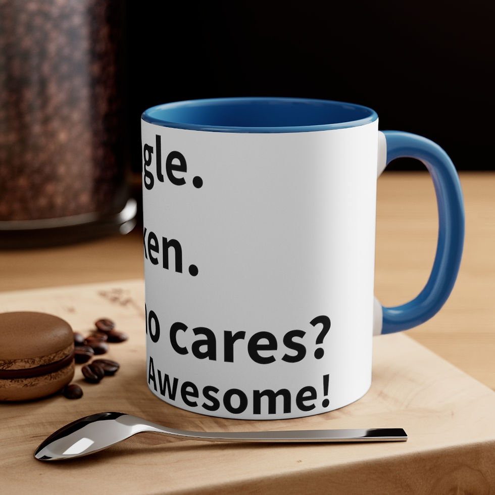 Thumbnail: Funny Coffee Mug Single Taken Who cares I'm Awesome Sarcastic Gifts