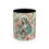 Miniatura: Shabby Praying Virgin Mary Coffee Mug Religious Gifts Pink Roses Mother Mary Art