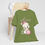 Miniatura: Christmas Kitten T-Shirt Shabby Pink and White Cat Artistic Gift Cat Lover Tee