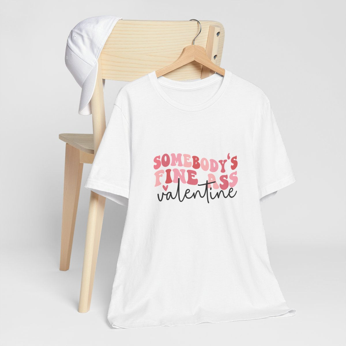 Artistic T-Shirt Somebody's Fine Ass Valentine Retro Art Tee Trendy Gifts