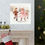 Thumbnail: Snowy Victorian Children Art Print Pink Christmas Farmhouse Winter Decor