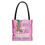 Thumbnail: Pink Sarcastic Tote Bag Don't Make Me go all Voodoo on You Expressive Gift