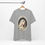 Miniatura: Virgin Mary T-Shirt Shabby French Ave Maria Faith Art Tee Catholic Gifts