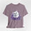 Miniatura: Artistic Cat T-Shirt Shabby Purple Hearts & White Kitten Art Cute Cat Lover Gift