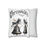 Miniatura: Black & White Christmas Decor Artistic Throw Pillow Cover Christmas Bells