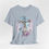 Miniatura: Shabby Chic Crucifix T-Shirt Religious T-shirt Artistic Cross Tee Spiritual Gift