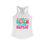 Miniatura: Artistic Beachy Apparel Summer Tank Top Eat Beach Sleep retro Art Tee