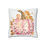 Thumbnail: Artistic Autumn Square Pillow cover Pink Pumpkin Throw Pillow case