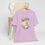 Miniatura: Angel Greeting T-Shirt Christmas Baby Jesus Art Tee Religious Faith Holiday Tee