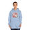 Thumbnail: Fall Hoodie Pastel Pink Pumpkin Season Cozy Autumn Art Sweatshirt w/Pockets