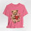 Miniatura: Shabby Bear T-Shirt Roses and Hearts Valentine's Day Artistic Bear Lover Gift 