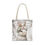 Miniatura: Shabby French Tote Bag Vintage Bunny Rabbit Chic Artistic Trendy Gift 