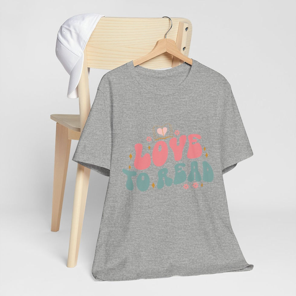 Thumbnail: Book Lover T-Shirt Love to Read Retro Art Reading theme Apparel Expressive Gifts