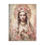 Thumbnail: Shabby Virgin Mary Canvas Art Vintage Style Pink Roses Pastel Religious Decor