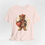 Miniatura: Shabby Bear T-Shirt Roses and Hearts Valentine's Day Artistic Bear Lover Gift 