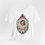 Thumbnail: Halloween T-Shirt Shabby Skeleton Zombie Pink Roses Art Tee Trendy Apparel Gift