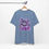 Miniatura: Artistic Cat T-Shirt Shabby Boho Purple Kitten Art Hippie Cat Lover Gift