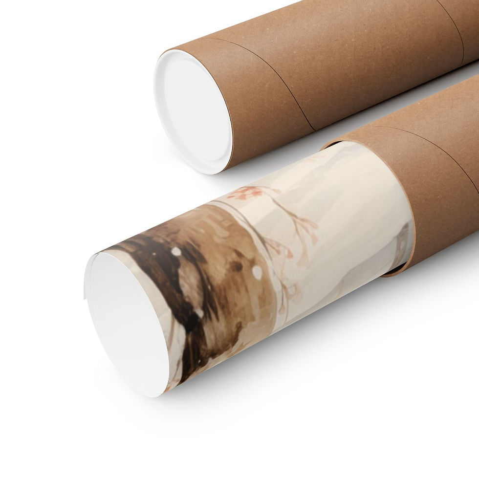 Thumbnail: Farmhouse Snowman Art French Country Christmas Print Pastel Winter wall Decor