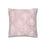 Miniatura: Pink Throw Pillow Cover Vintage Style Distressed Damask Artistic Decor