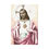 Thumbnail: French Catholic Art Sacred Heart of Jesus Religious Christian Textured Print