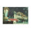 Thumbnail: Canvas Art Deco Woman Lake Swans Vase of Flowers R Atkinson Fox Style Wall Decor