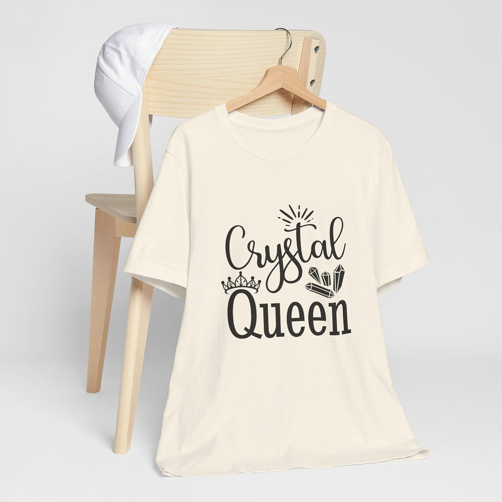 Thumbnail: Metaphysical T-Shirt Crystal Queen Art Tee Expressive Gifts
