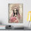 Thumbnail: Shabby Virgin Mary Canvas Art Vintage Style Pink Roses Pastel Religious Decor
