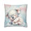 Miniatura: Artistic Nursery Décor Throw Pillow Sleepy Koala Watercolor Sky Unisex Baby