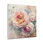 Thumbnail: Shabby Canvas Art Pastel Roses Victorian Decor Pink & Cream Wall Hanging