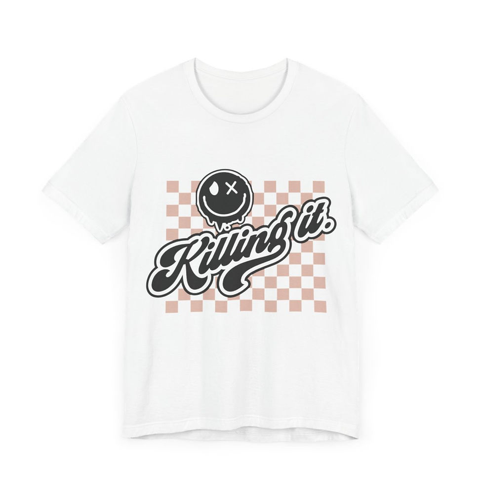Thumbnail: Inspirational T-Shirt Killing It Sarcastic Graphic Artistic Tee 