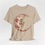 Miniatura: Crescent Moon Art T-Shirt Celestial Shabby Pink Trendy Expressive Artistic Gift