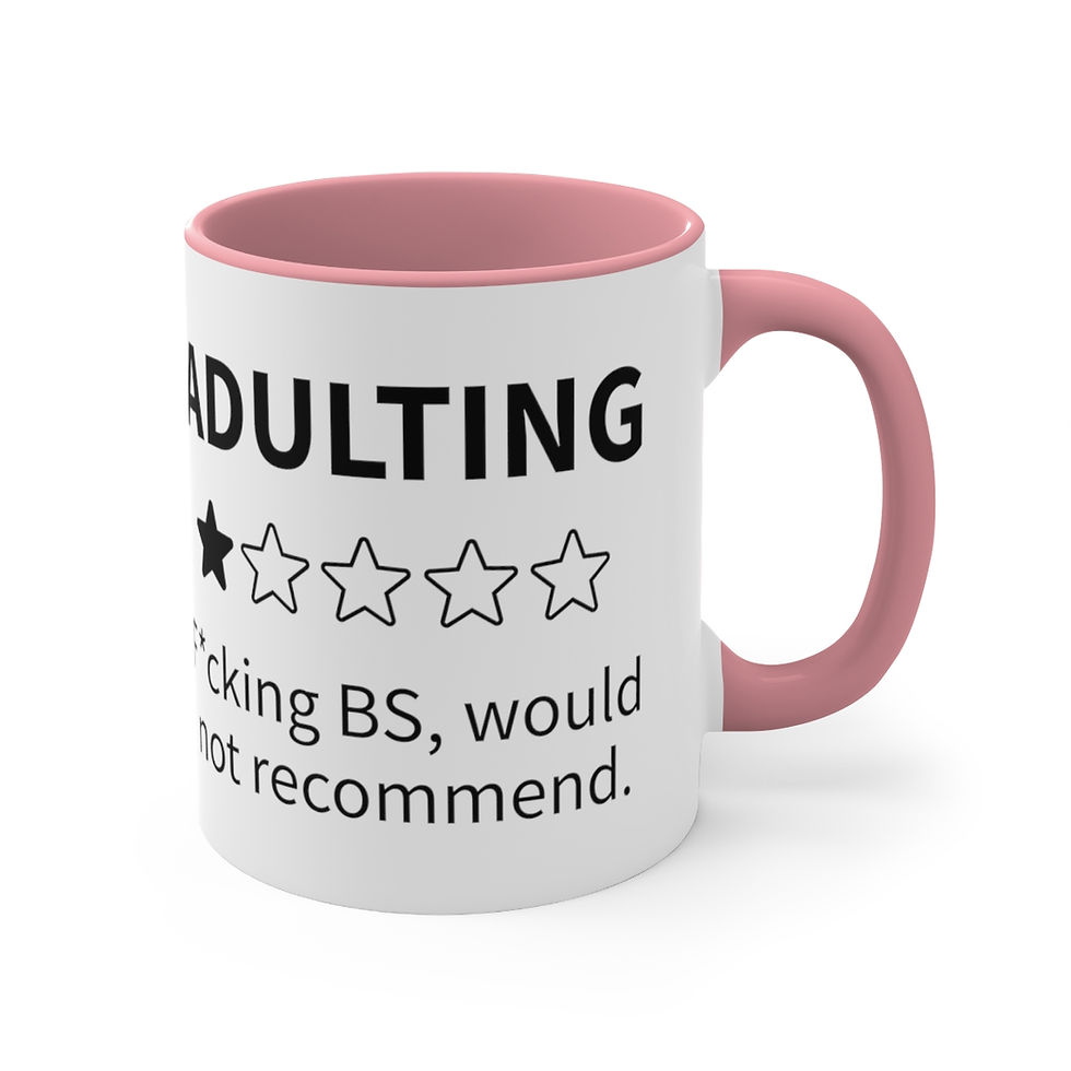 Thumbnail: Funny Coffee Mug Adulting F*cking BS Would Not Recommend Sarcastic Cute Gifts