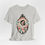 Thumbnail: Halloween T-Shirt Shabby Skeleton Zombie Pink Roses Art Tee Trendy Apparel Gift
