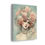 Thumbnail: Shabby Victorian Woman Watercolor Artwork Canvas Art Wrap French Wall Decor 