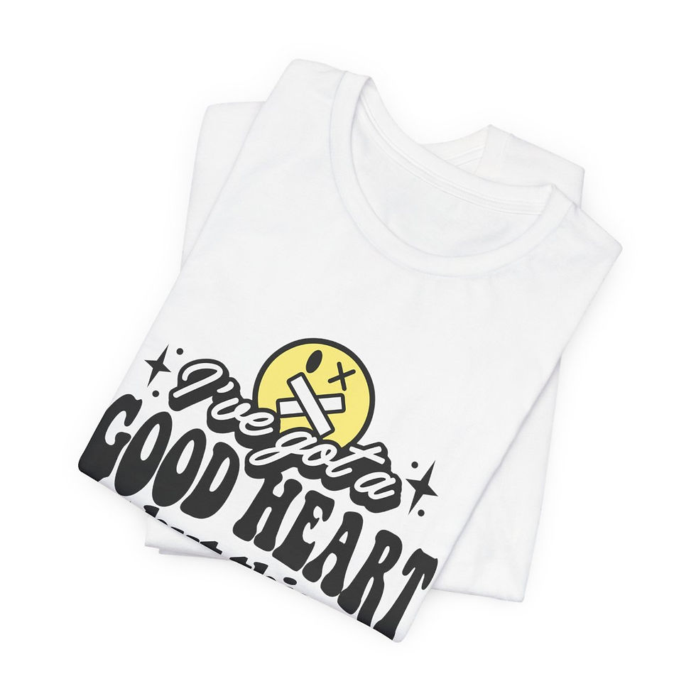 Thumbnail: Sarcastic T-Shirt Got a Good Heart But This Mouth Graphic Art Tee Unisex Gift