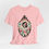 Thumbnail: Halloween T-Shirt Shabby Skeleton Zombie Pink Roses Art Tee Trendy Apparel Gift