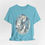Miniatura: Shabby Virgin Mary T-Shirt Religious Wearable Art Tee Artistic Catholic Gifts