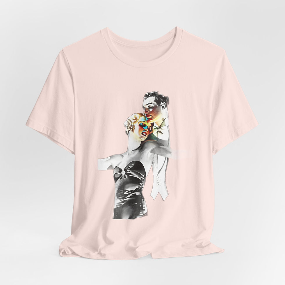 Thumbnail: Romantic Dance T-Shirt Vintage Art Deco Dancing Couple Glamour Romance