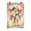 Thumbnail: Shabby Art Print Kissing Angels Vintage Cherubs Hugging Artwork Romantic Decor