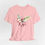 Miniatura: Pig Lover T-Shirt Flying Pig with Wings Shabby Farmhouse Art Tee Artistic gift