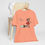 Thumbnail: Vintage Halloween T-Shirt Witch On Broom Black Cat Cute Art Tee Trendy Apparel