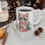 Thumbnail: Cat Art Christmas cats Artistic Ceramic Coffee Mug 11oz Holiday gifts Kitty Mug