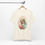 Miniatura: Virgin Mary T-Shirt Shabby French Madonna Ave Maria Art Tee Catholic Faith Gifts