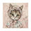 Miniatura: Shabby Cat Art Print - Victorian Kitten in Bonnet Pink Cat Lover gift Wall Decor