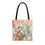 Thumbnail: Shabby Virgin Mary Tote Bag Pink Rose Vintage Religious Art Serene Catholic Gift