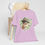 Miniatura: Victorian Dog T-Shirt Shabby Dog in Hat with Flowers Artistic Gift Dog Lover Tee