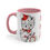 Miniatura: Retro Kitten Christmas Coffee Mug 1950s Merry happy Jolly Cat Lover Holiday gift