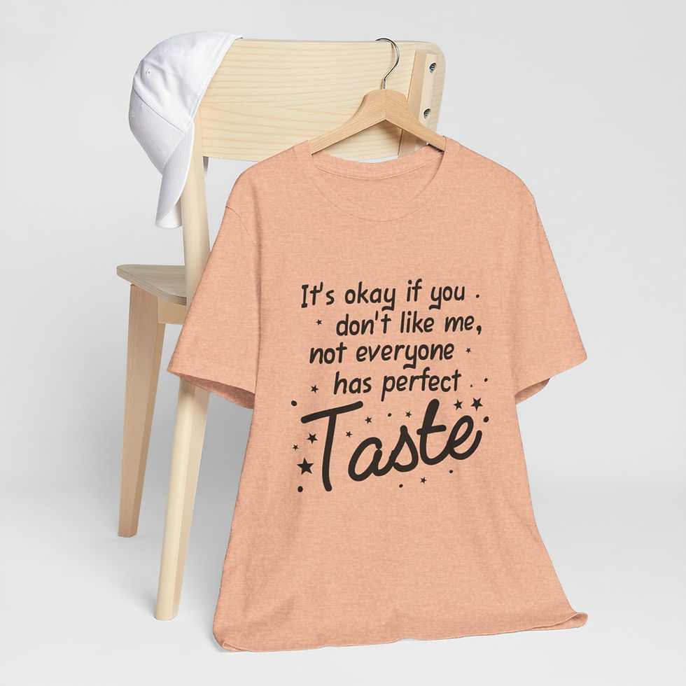 Thumbnail: Sarcastic T-Shirt It's OK If You Don't Like Me Unisex Art Tee Artistic Gifts