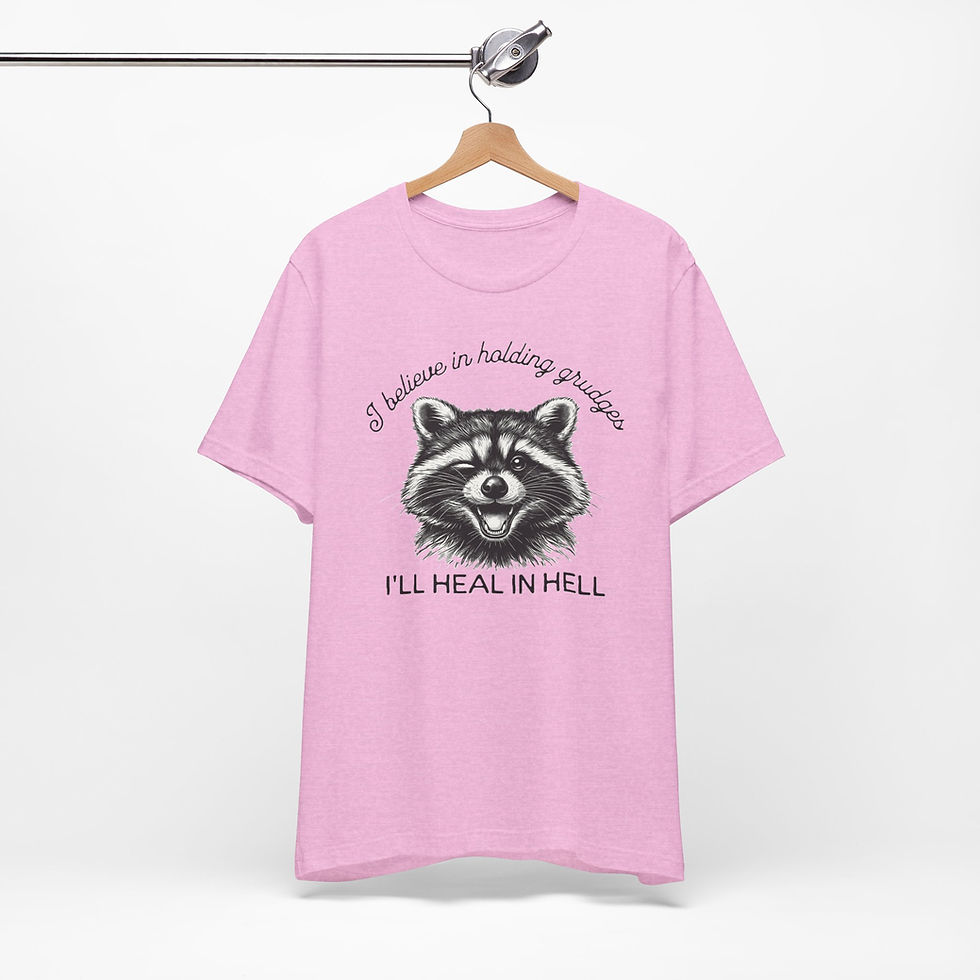 Thumbnail: Sarcastic T-Shirt Bestie Gift Holding Grudges Funny Expressive Retro Art Tee 